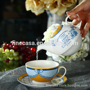 Elegant Fine New Bone China Tea Pot